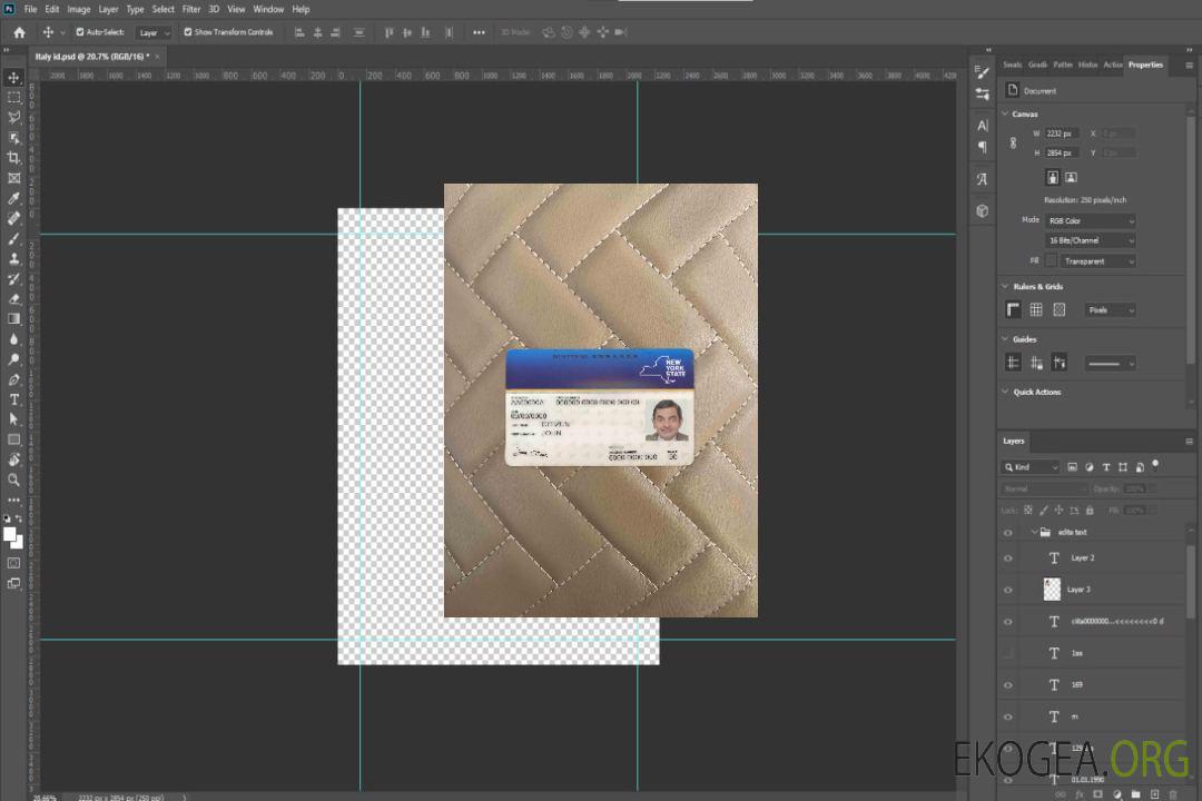 USA New York Carte médicale photolook AVANT template